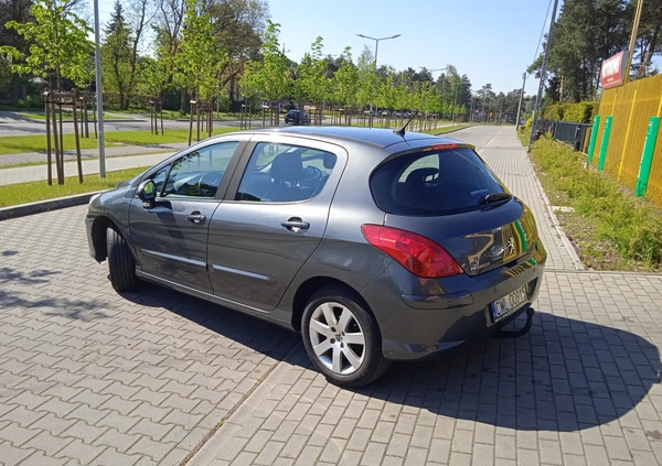 Peugeot 308 cena 14900 przebieg: 240987, rok produkcji 2009 z Gliwice małe 277